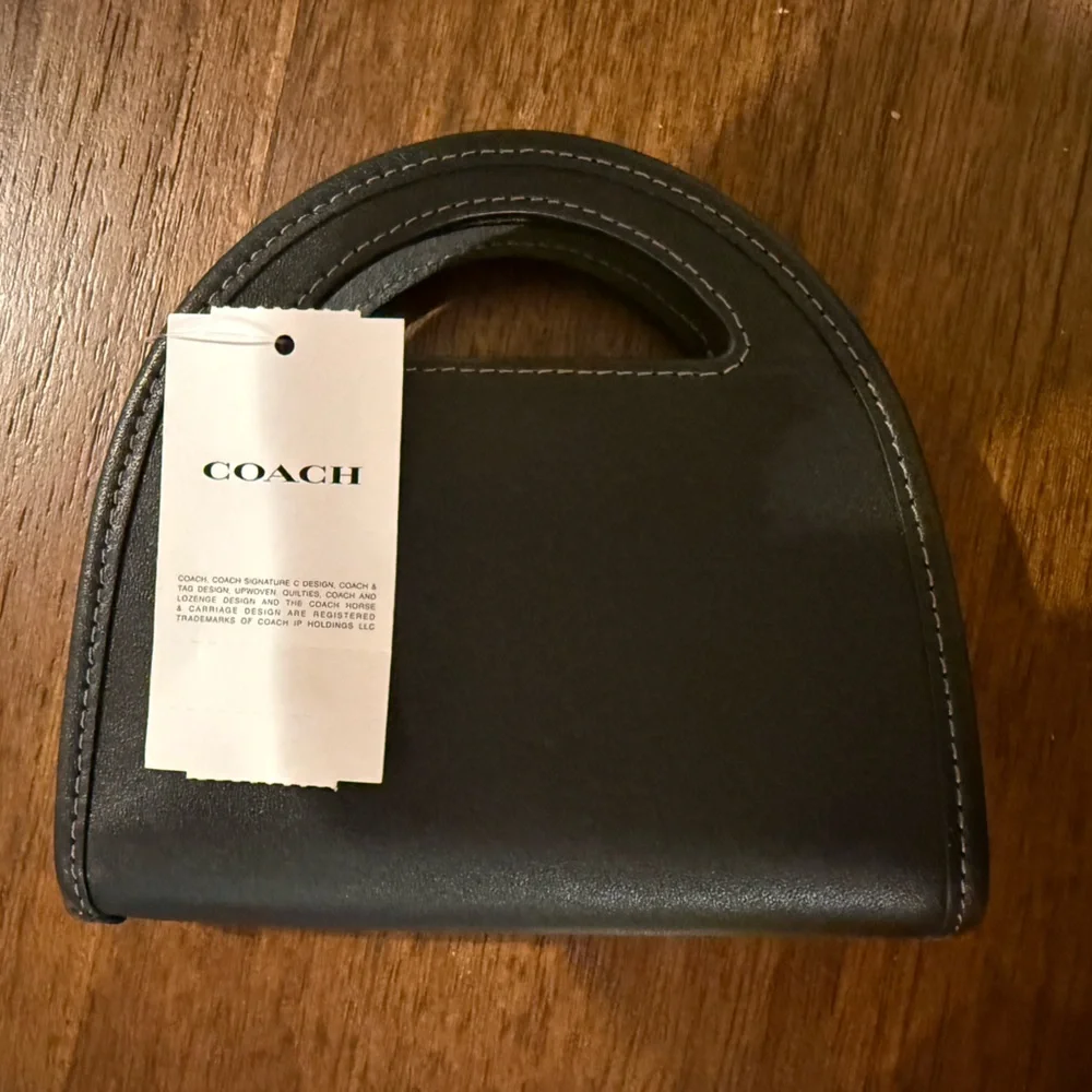 Coach Top Handle Card Case Crossbody Bag - Picture 5 of 9